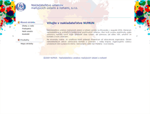 Tablet Screenshot of numun.sk